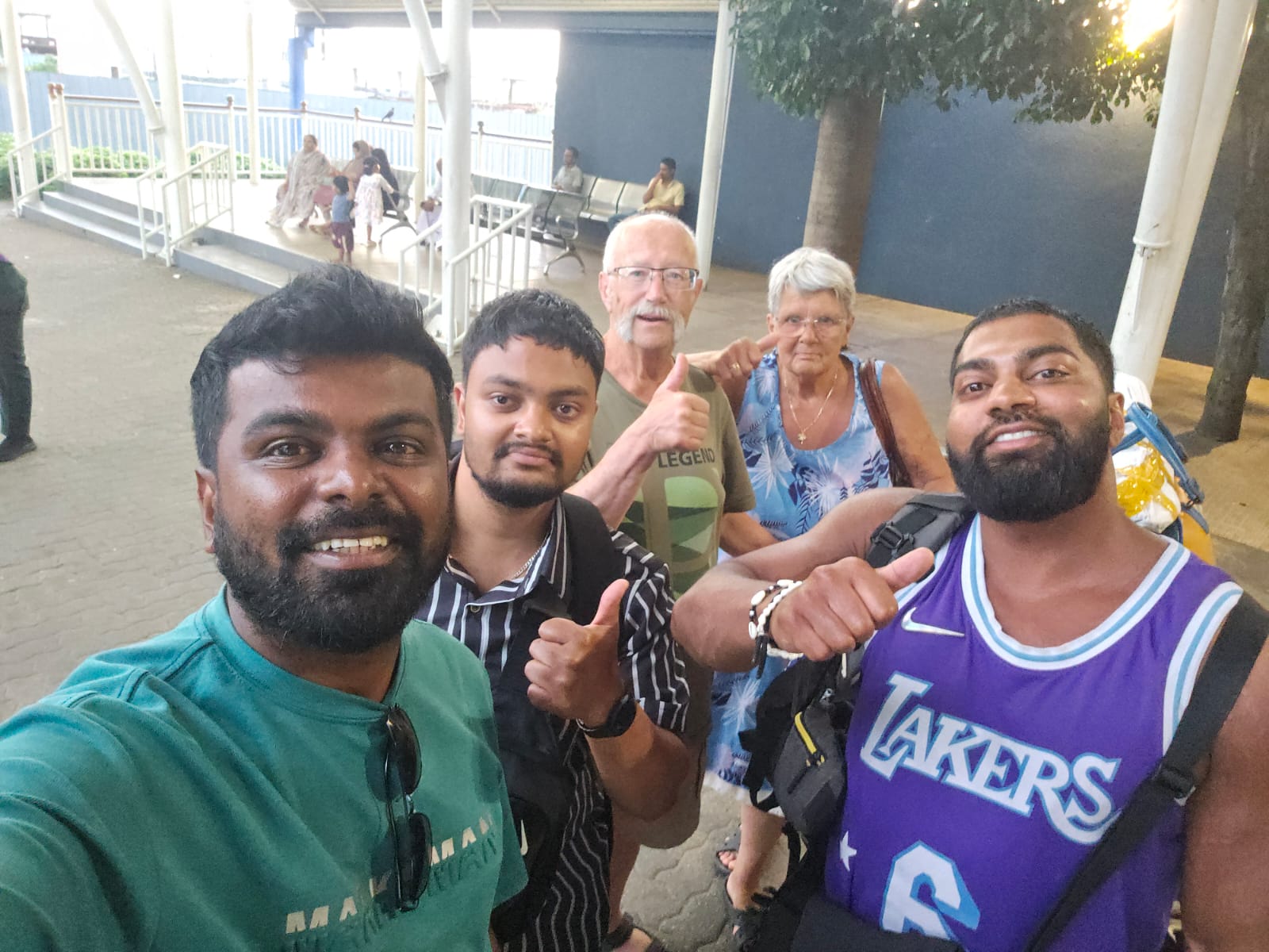 Photo from Mark Asanga and family's Sri Lanka trip