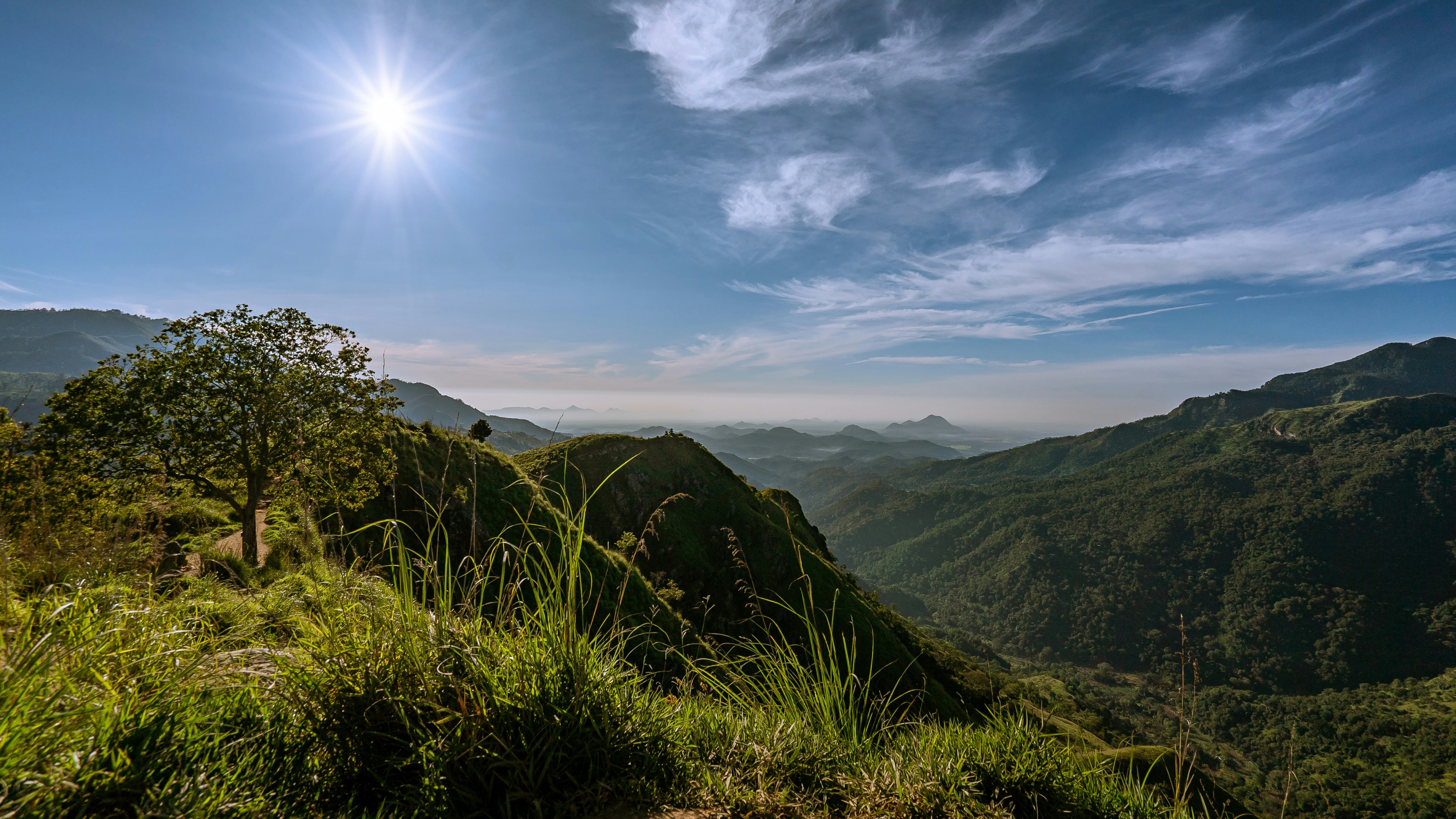 Little Adam’s Peak ridge near Ella, Sri Lanka